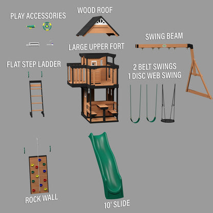 Canyon Creek Swing Set